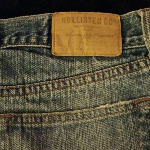 Y2K Hollister Denim Cut Off Skirt - Picture 7 of 10